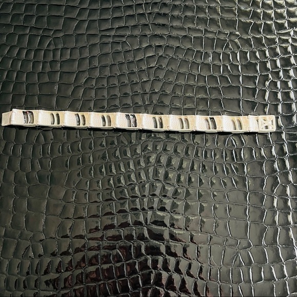 Vintage Onyx Sterling Silver Panel Bracelet CPT Signed - Picture 7 of 11